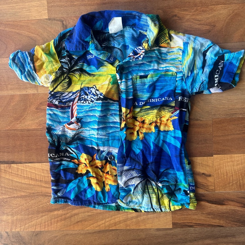 Boys tropical shirt